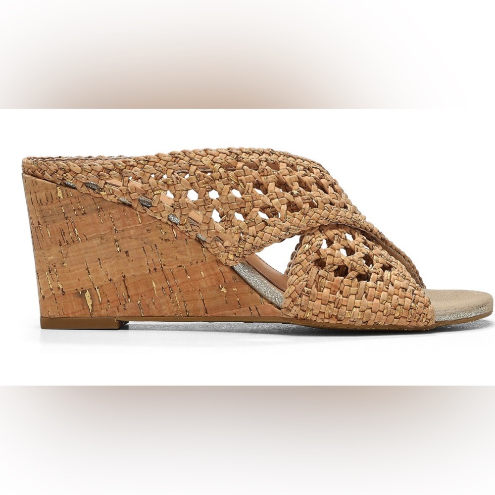 NWT Donald Pliner Parisa cork wedge sandal